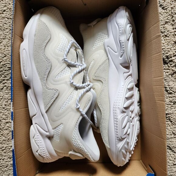 Wmns Ozweego Plus White Brand New Sz 11 - Picture 10 of 11